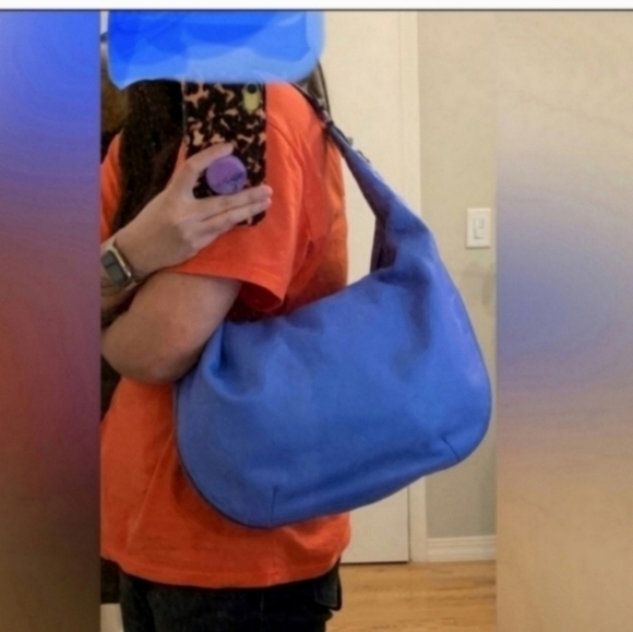 🍂🍁RARE!!!REBECCA MINKOFF TWILIGHT SKY BAILEY HOBO BAG - Picture 7 of 14